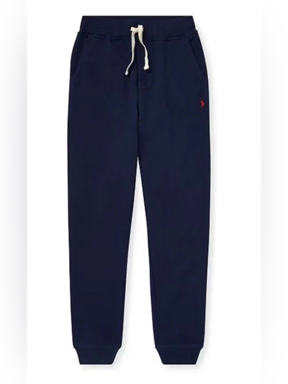 Polo Ralph Lauren Big Boys Fleece Sweatpants Winter Fall Navy Blue Sz XL (18-20)